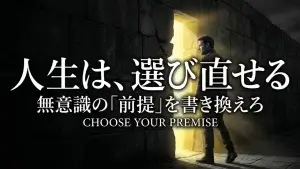 【人生を1日で変える秘密】あなたの無意識を支配する「前提」の選び直し方